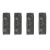 Blackhawk Molded Belt Keepers (Set of 4)